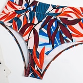 baratos Surfistas Tankinis &amp; Bikinis-Mulheres Conjuntos de biquíni 2 Peças Maiôs Cor Sólida Proteção UV Elástico Sem Manga Roupa de Banho roupa de banho Surfe Mergulho Natação Verão