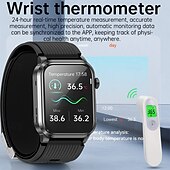 economico Smartwatch-P300 pro Orologio intelligente 1.1 pollice Orologio da Corsa Fitness Smartwatch Contapassi Promemoria chiamata Localizzatore di attività Compatibile con Smartphone Da uomo GPS Standby lungo Chiamate