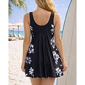 abordables Surfing Tankinis &amp; Bikinis-Mujer Traje de baño Tankini 2 Piezas Retazos Boyleg Secado rápido Elástico Sin Mangas Bañadores Traje de baño Surf Playa Natación Verano