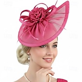 economico Fascinatori &amp; Cappelli-Cappello Fascinator affascinante Gentildonna Costume Per donna Mascherata Ascot Festival delle corse di cavalli Adulti Copricapo