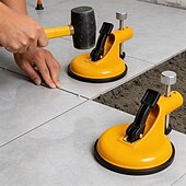 olcso bilincsek és fogók-állítható magasságú beállító, padlórés-javító eszköz, professzionális, állítható vákuumszívó-hézag-pult szintező igazító szorító nagy teherbírású gumi tapadókorongokkal, hatékony padlóburkoló eszközök