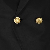  Renaissance Steampunk Coat Jacket Tailcoat Long Sleeves Prince Elf Nobleman Fancy Dress Men's Royal Steampunk Event / Party Masquerade Adults' Coat