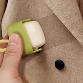 baratos Produtos para o Lar e Limpeza-2 rolos adesivos para remover pelos de animais, laváveis e reutilizáveis, para roupas, ferramentas de limpeza contra poeira, rolo de pelúcia com bola adesiva
