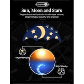 abordables Montres mécaniques-Montre homme Olevs neuve, élégante et fonctionnelle, avec affichage des phases de la lune, du calendrier, de l'heure sur 24 heures et du jour de la semaine. Montre mécanique automatique multifonctions