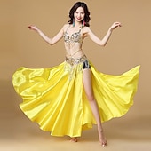 お買い得  トップとセット-サンバダンスウェア ベリーダンスパフォーマンスコスチュームセット パフォーマンスコスチューム