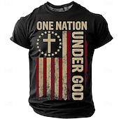 cheap Patriotic 250 T-shirts-Bible 4th of July 2026 250th Memorial Day Patriotic Vintage Patriot American Flag T-Shirt