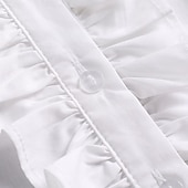 halpa Lisävarusteet ja enemmän-Rokokoo Viktoriaaninen Irrotettava kaulus Prinsessa Lempeä nainen Pitsi Naamiaispuku Naisten Karnevaali Halloween Renessanssin messut Aikuiset Lisää tarvikkeita Kaikki vuodenajat