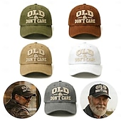 cheap Event &amp; Party Supplies-Vintage Distressed Old &amp; Don't Care Cap, Classic Dad Hat Adjustable Cotton Retirement Baseball Cap, Cotton Dad Hat, Fun Adjustable Trucker Hats for Men Women, Funny Gifts