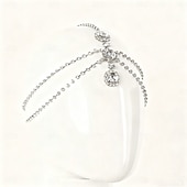 olcso Tánckiegészítők-Samba Kiegészítők Elegáns Csillogó Rózsakő Homlokkép Ékszerl Előadás Jelmez