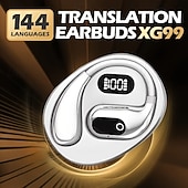 cheap Translation Earbuds-Open Air Traductor, Translation Wireless Bluetooth Earphones, Language Translator Earbuds Real-Time with 138 Languages fit iOS &amp; Android