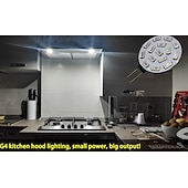 olcso Kéttűs LED-es izzók-G4 LED izzó, fehér/piros/kék/zöld színű kéttűs LED korong, JC oldalsó érintkezővel, 12V-24V AC/DC alacsony feszültség, CRI 85, 350 lumen 10 db