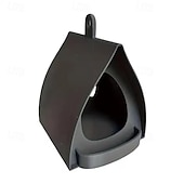 Χαμηλού Κόστους Υπαίθρια κρεμάστρα τοίχου-Κρεμαστή ταΐστρα πουλιών για κήπο με στέγη, πλαστική κρεμαστή ταΐστρα πουλιών, διακοσμητικός σταθμός ανοιχτού σχεδιασμού, ταΐστρες πουλιών για εξωτερικούς χώρους, ιδανικές για αυλή, αίθριο, κήπο και