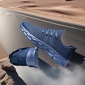 Χαμηλού Κόστους Καθημερινά Sneakers-Ανδρικά αθλητικά παπούτσια από κόκκινο mesh – ελαφριά και εύκαμπτα, κομψά και άνετα, ιδανικά για τρέξιμο και καθημερινή χρήση.