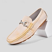 economico Mocassini casual-mocassini da uomo in similpelle viola: comode scarpe casual slip-on da indossare tutti i giorni e per eventi rilassati