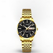 cheap Quartz Watches-Mother's Day Gift Women Quartz Watch Casual Luminous Calendar Date Alloy Watch