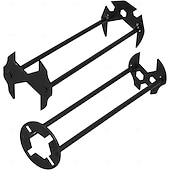 cheap Wrench-2 Pcs Multifunctional Sink Wrench, Sink Wrench Faucet Tool Plumbing Tool, Under Basin Sink Faucet Wrench Tight Spaces for Kitchen and Bathroom