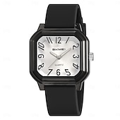 Недорогие Кварцевые часы-Подарок на День Матери SKMEI Мужские кварцевые часы Креативные минималистские модные повседневные светящиеся водонепроницаемые часы с мировым временем Силиконовые гелевые часы