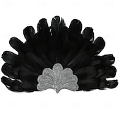 olcso kiegészítők-karnevál 2026 riói karnevál samba kiegészítők többszínű toll karneváli fejdísz brazil fesztivál előadás jelmez