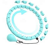 levne Masáž celého těla-24dílná nastavitelná inteligentní závaží sportovní obruče, masážní kruh na hubnutí, břicho, tenký pas, fitness kruh, vnitřní fitness vybavení