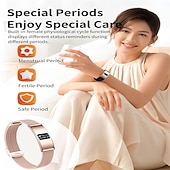 billiga Smarta armband-B8 Smart klocka 1.1 tum Smart armband Smartwatch Stegräknare Samtalspåminnelse Sleeptracker Kompatibel med Smartphone Dam Lång standby Vattentät IPX-8 46mm klockfodral