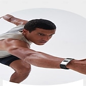 billiga Smarta armband-B8 Smart klocka 1.1 tum Smart armband Smartwatch Stegräknare Samtalspåminnelse Sleeptracker Kompatibel med Smartphone Dam Lång standby Vattentät IPX-8 46mm klockfodral