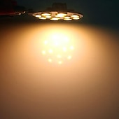 olcso Kéttűs LED-es izzók-G4 LED izzó, fehér/piros/kék/zöld színű kéttűs LED korong, JC oldalsó érintkezővel, 12V-24V AC/DC alacsony feszültség, CRI 85, 350 lumen 10 db