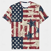 وطنية تي شيرت فانلة تي شيرت مطبوع عليها بالجرافيت الولايات المتحدة الأمريكية عتيق / معتق وطنية تي شيرت 1776-2026 إلى للجنسين للبالغين طباعة ثلاثية الأبعاد  ل عيد الاستقلال 4 يوليو