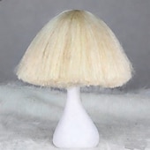 economico Parrucche da festa-parrucca sintetica lady gaga parrucca bob dritta corta castano scuro grigio argento biondo scuro rosa verde capelli sintetici 12 pollici da donna comode e soffici parrucche di carnevale rosso rosa