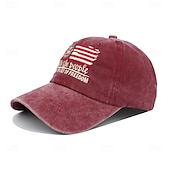  Cappellino da baseball Bandiera Americana Retrò Vintage Eredità Patriotico 1776-2026 per Unisex Adulti Stampa 3D  per Giorno dell'Indipendenza / 4 Luglio 4 Luglio All'aperto Casual Quotidiano Parata