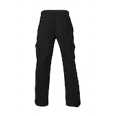 abordables pantalons décontractés-Homme Pantalons Pantalon en velours côtelé Pantalons Amples Pantalon décontracté Taille Élastique Jambe Droite Couleur Unie Confort Évacuation de l'Humidité Longueur complète Occasionnel Quotidien