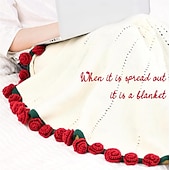 Недорогие Тонкие одеяла и пледы-Плед с букетом фиолетовых роз ко Дню матери, плед ручной работы из искусственного шелка с цветами, одеяло для сна, тканый плед с искусственными цветами, идеальный подарок для мамы.