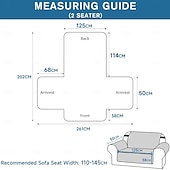 olcso Kanapéhuzat-vízálló kanapéhuzat 1 2 3 személyesre, háziállatbarát, rugalmas kanapévédő, csúszásmentes bútorhuzat nappaliba