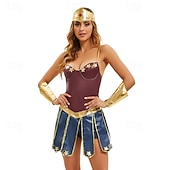  ρούχα για το φόρεμα cosplay ενηλίκων γυναικών αποκριάτικο καρναβάλι ημέρας ανεξαρτησίας / 4ης Ιουλίου πάρτι παράσταση μεταμφίεση μεταμφίεση