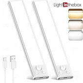  szekrény alatti világítás, mozgásérzékelős szekrényvilágítás, 3 színhőmérséklettel szabályozható szekrényvilágítás, USB-ről tölthető szekrény alatti világítás, mágneses éjjeli lámpa konyhába,