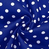 cheap Dresses-1950s Retro Vintage Rockabilly Midi Swing Dress Flare Dress Sleeveless Polka dots Fit &amp; Flare Swing Fancy Dress Women's Carnival Valentine's Day Masquerade Vacation Dailywear Bachelorette Party