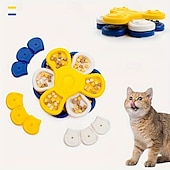 cheap Chew Toys-3-Layer Interactive Dog Puzzle Feeder | Durable PP Material, Multi-Color, Slow Feeder for IQ and Smell Training, Engaging Mealtime Activity for Dogs