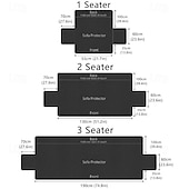 levne Polohovací lehátka a relaxační křesla-Elegantní žakárový potah na jedno křeslo s měkkými a pohodlnými područkami, potah na jednolůžkové a trojmístné křeslo pro relaxaci