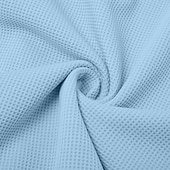 cheap Men's Button Up Shirts-Men's Shirt Waffle Shirt Casual Shirt Button Up Shirt Blue Black White Wine Navy Blue Long Sleeve Plain Lapel Casual Daily Clothing Apparel Fashion Streetwear