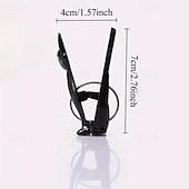 abordables Utensilios de cocina y gadgets-8 pinzas para la ropa con forma de gato, pinzas para almacenamiento de cocina, pinzas para papelería, pinzas para toallas de playa