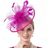 economico Fascinatori &amp; Cappelli-Cappello Fascinator affascinante Gentildonna Costume Per donna Mascherata Ascot Festival delle corse di cavalli Adulti Copricapo