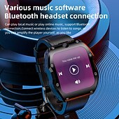tanie Smartwatche-Lokmat appllp 3 max smartwatch 2,02 cala 4G LTE komórkowy smartwatch telefon krokomierz przypomnienie o połączeniach monitor aktywności kompatybilny z Androidem, iOS, GPS unisex, połączenia bez użycia rąk, sterowanie multimediami ipx-4 55 mm