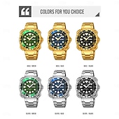 ieftine Ceasuri Quartz-SKMEI Bărbați Ceasuri de cuarț Minimalist Cadran mare Modă Afacere Luminos Calendar IMPERMEABIL Decorațiuni Oţel Uita-te