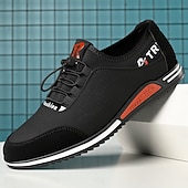 Χαμηλού Κόστους Καθημερινά Sneakers-Ανδρικά λευκά αθλητικά αθλητικά παπούτσια με αεριζόμενο σχεδιασμό, ελαφριά και άνετα, ιδανικά για τρέξιμο και δραστήριες εξόδους