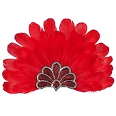 olcso kiegészítők-karnevál 2026 riói karnevál samba kiegészítők többszínű toll karneváli fejdísz brazil fesztivál előadás jelmez