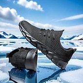 Χαμηλού Κόστους Καθημερινά Sneakers-Ανδρικά αθλητικά παπούτσια από κόκκινο mesh – ελαφριά και εύκαμπτα, κομψά και άνετα, ιδανικά για τρέξιμο και καθημερινή χρήση.