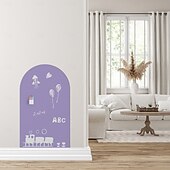 cheap Wall Stickers-Arch Magnetic Wall Decal for Kids Magnetic Chalk Board Sticker Magnet Chalkboard for Wall Peel and Stick Self Adhesive Blackboard Multifunctional for Playroom Home Office School