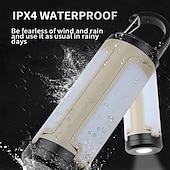 levne Svítilny-Přenosná solární LED kempingová lucerna, vodotěsná, IPX4, dobíjecí, se solárním nabíjením 2000 mAh &amp;LED indikátor napájení svítilna s 6 režimy přenosná svítilna stanová světla pro kempování a