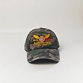 preiswerte Zubehör-Baseballmütze Tarnung Amerikanische Flagge Retro Vintage Erbe Patriotisch 1776–2026 für Unisex Erwachsene 3D-Druck  für Unabhängigkeitstag / 4. Juli 4. Juli Outdoor Alltagstauglich