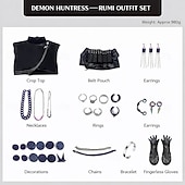 cheap Girls' Costumes-Kpop Inspired Korean Idol Inspired Pop Star Costume Fancy Dress Virtual Idol for Girls' Kid's Adults' Halloween Carnival Performance Comic Con Anime Expo