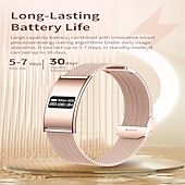 billiga Smarta armband-B8 Smart klocka 1.1 tum Smart armband Smartwatch Stegräknare Samtalspåminnelse Sleeptracker Kompatibel med Smartphone Dam Lång standby Vattentät IPX-8 46mm klockfodral